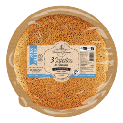 3 galettes sans gluten