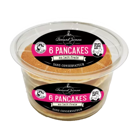 6 pancakes bernard jarnoux crêpier