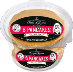 6 pancakes natures